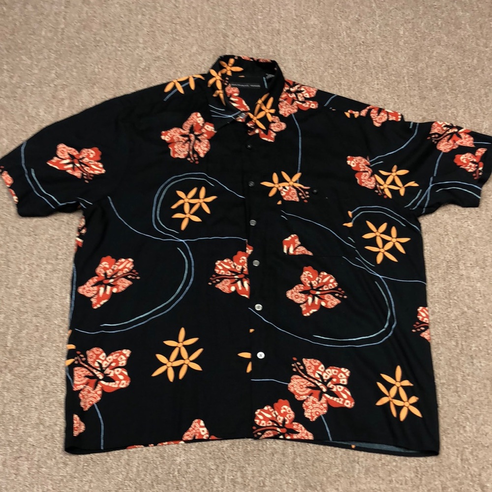 Natural Issue Brand Men’s Hawaiian Style Shirt. L